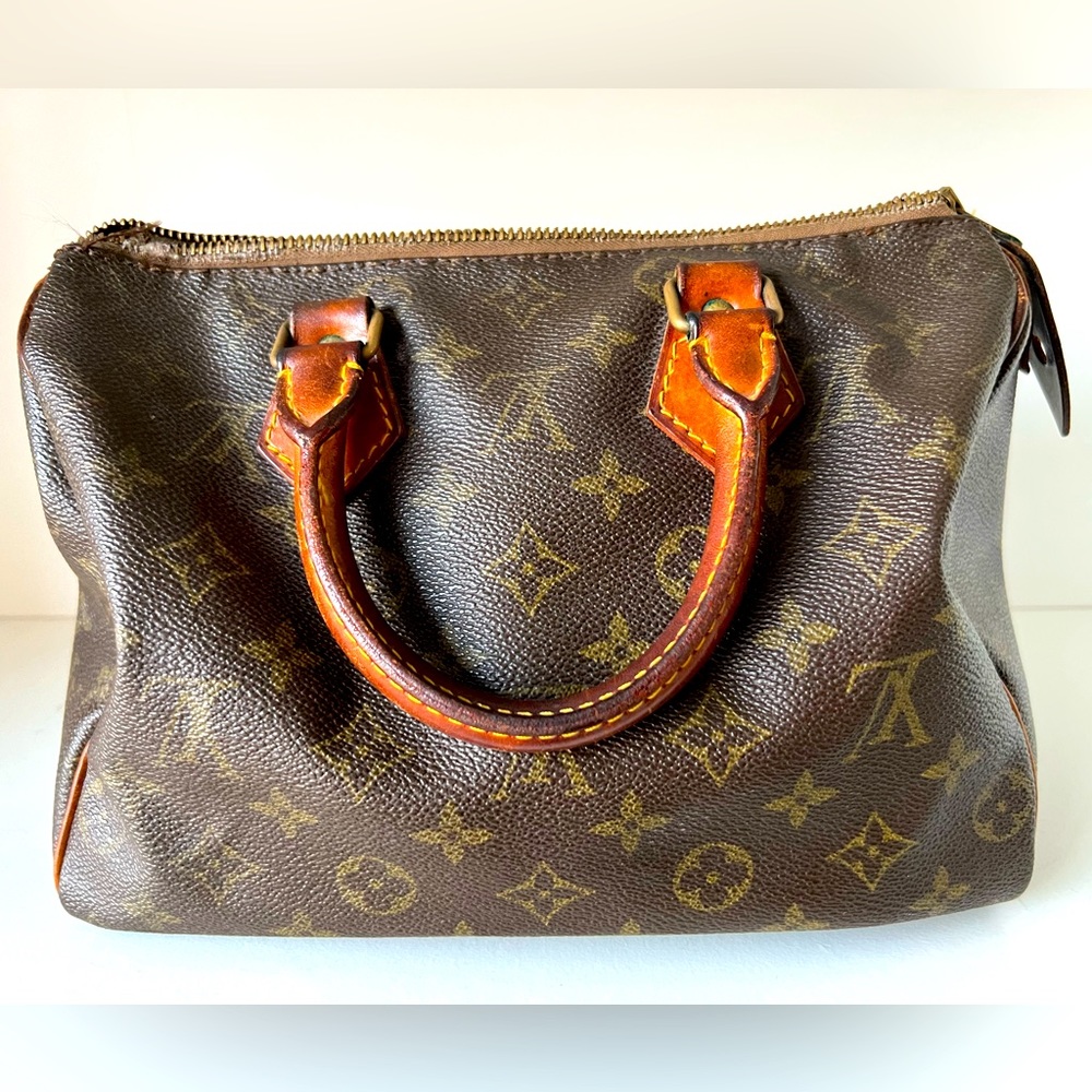 Vintage 1984 Louis Vuitton Speedy 25 Brown Monogram
